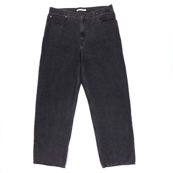 NEW Levis Premium Dad Jeans Rad Dad Black Denim 90s Y2k Downtown Girl Minimal 31